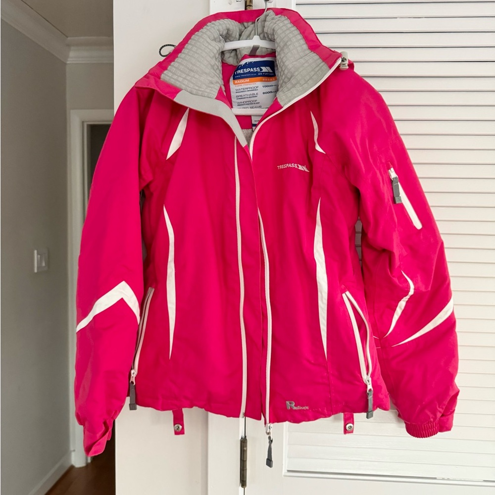 Tresspass Women’s Ski Jacket - Sz S - Hot Pink